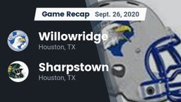 Recap: Willowridge  vs. Sharpstown  2020