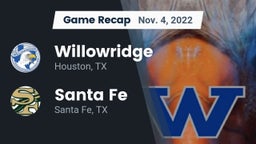 Recap: Willowridge  vs. Santa Fe  2022