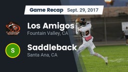 Recap: Los Amigos  vs. Saddleback  2017