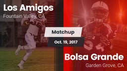 Matchup: Los Amigos High vs. Bolsa Grande  2017