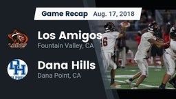 Recap: Los Amigos  vs. Dana Hills  2018