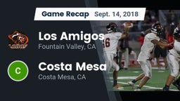 Recap: Los Amigos  vs. Costa Mesa  2018