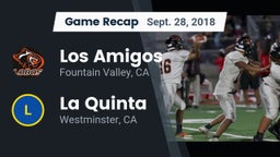Recap: Los Amigos  vs. La Quinta  2018