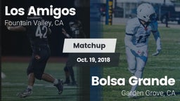 Matchup: Los Amigos High vs. Bolsa Grande  2018