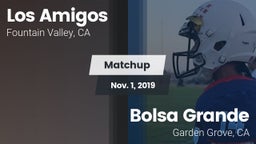 Matchup: Los Amigos High vs. Bolsa Grande  2019
