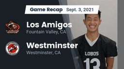 Recap: Los Amigos  vs. Westminster  2021