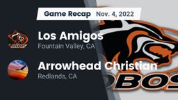Recap: Los Amigos  vs. Arrowhead Christian  2022
