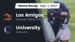 Recap: Los Amigos  vs. University  2023