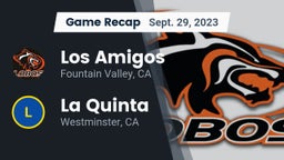 Recap: Los Amigos  vs. La Quinta  2023