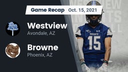 Recap: Westview  vs. Browne  2021