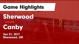 Sherwood  vs Canby  Game Highlights - Jan 31, 2017