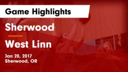 Sherwood  vs West Linn  Game Highlights - Jan 20, 2017