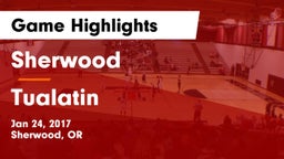 Sherwood  vs Tualatin  Game Highlights - Jan 24, 2017