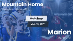 Matchup: Mountain Home High vs. Marion  2017