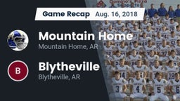 Recap: Mountain Home  vs. Blytheville  2018