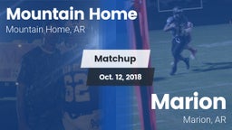 Matchup: Mountain Home High vs. Marion  2018