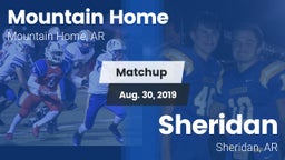 Matchup: Mountain Home High vs. Sheridan  2019
