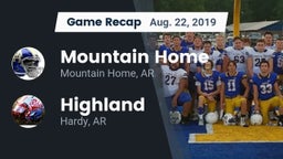 Recap: Mountain Home  vs. Highland  2019
