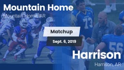 Matchup: Mountain Home High vs. Harrison  2019