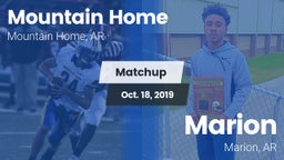 Matchup: Mountain Home High vs. Marion  2019