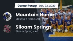 Recap: Mountain Home  vs. Siloam Springs  2020