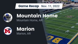 Recap: Mountain Home  vs. Marion  2022