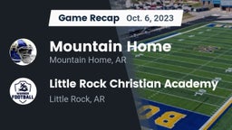 Recap: Mountain Home  vs. Little Rock Christian Academy  2023