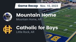 Recap: Mountain Home  vs. Catholic  for Boys 2023