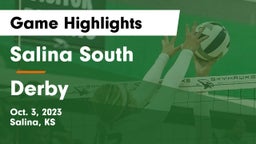 Salina South  vs Derby  Game Highlights - Oct. 3, 2023