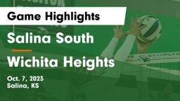 Salina South  vs Wichita Heights  Game Highlights - Oct. 7, 2023