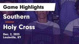 Southern  vs Holy Cross  Game Highlights - Dec. 2, 2023