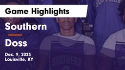Southern  vs Doss  Game Highlights - Dec. 9, 2023