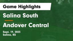 Salina South  vs Andover Central  Game Highlights - Sept. 19, 2023