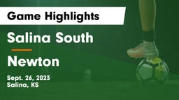 Salina South  vs Newton  Game Highlights - Sept. 26, 2023