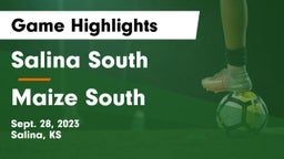 Salina South  vs Maize South  Game Highlights - Sept. 28, 2023