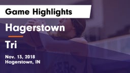 Hagerstown  vs Tri  Game Highlights - Nov. 13, 2018