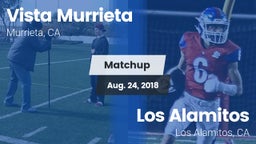 Matchup: Vista Murrieta High vs. Los Alamitos  2018