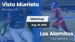 Matchup: Vista Murrieta High vs. Los Alamitos  2019