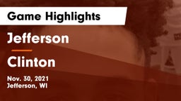 Jefferson  vs Clinton  Game Highlights - Nov. 30, 2021