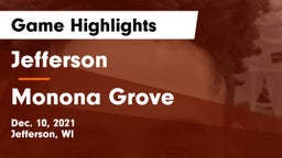 Jefferson  vs Monona Grove  Game Highlights - Dec. 10, 2021