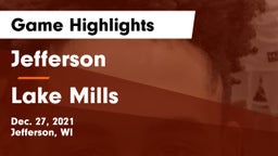 Jefferson  vs Lake Mills  Game Highlights - Dec. 27, 2021