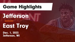 Jefferson  vs East Troy  Game Highlights - Dec. 1, 2023