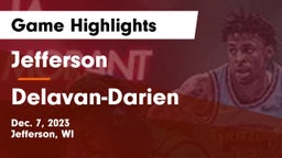 Jefferson  vs Delavan-Darien  Game Highlights - Dec. 7, 2023