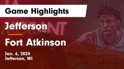 Jefferson  vs Fort Atkinson  Game Highlights - Jan. 6, 2024