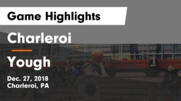 Charleroi  vs Yough  Game Highlights - Dec. 27, 2018