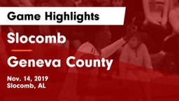 Slocomb  vs Geneva County  Game Highlights - Nov. 14, 2019