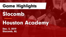 Slocomb  vs Houston Academy  Game Highlights - Dec. 3, 2019