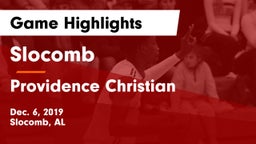 Slocomb  vs Providence Christian  Game Highlights - Dec. 6, 2019