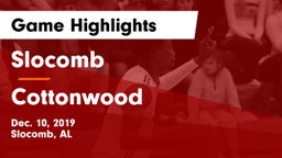 Slocomb  vs Cottonwood Game Highlights - Dec. 10, 2019