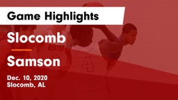 Slocomb  vs Samson  Game Highlights - Dec. 10, 2020